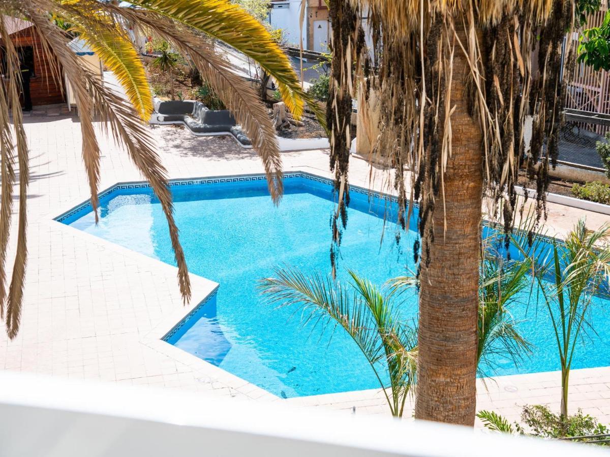 302 Modern, Light, Comfortable Studio With Swimming Pool Playa de las Américas Eksteriør billede
