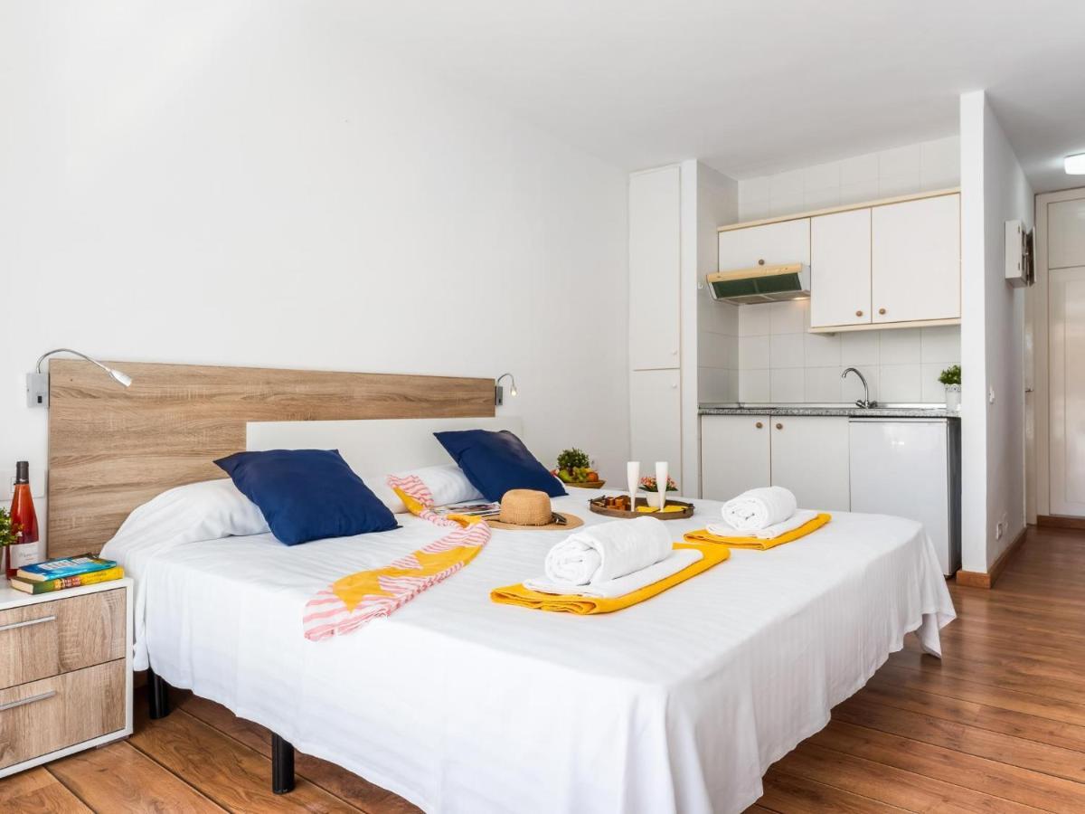 302 Modern, Light, Comfortable Studio With Swimming Pool Playa de las Américas Eksteriør billede